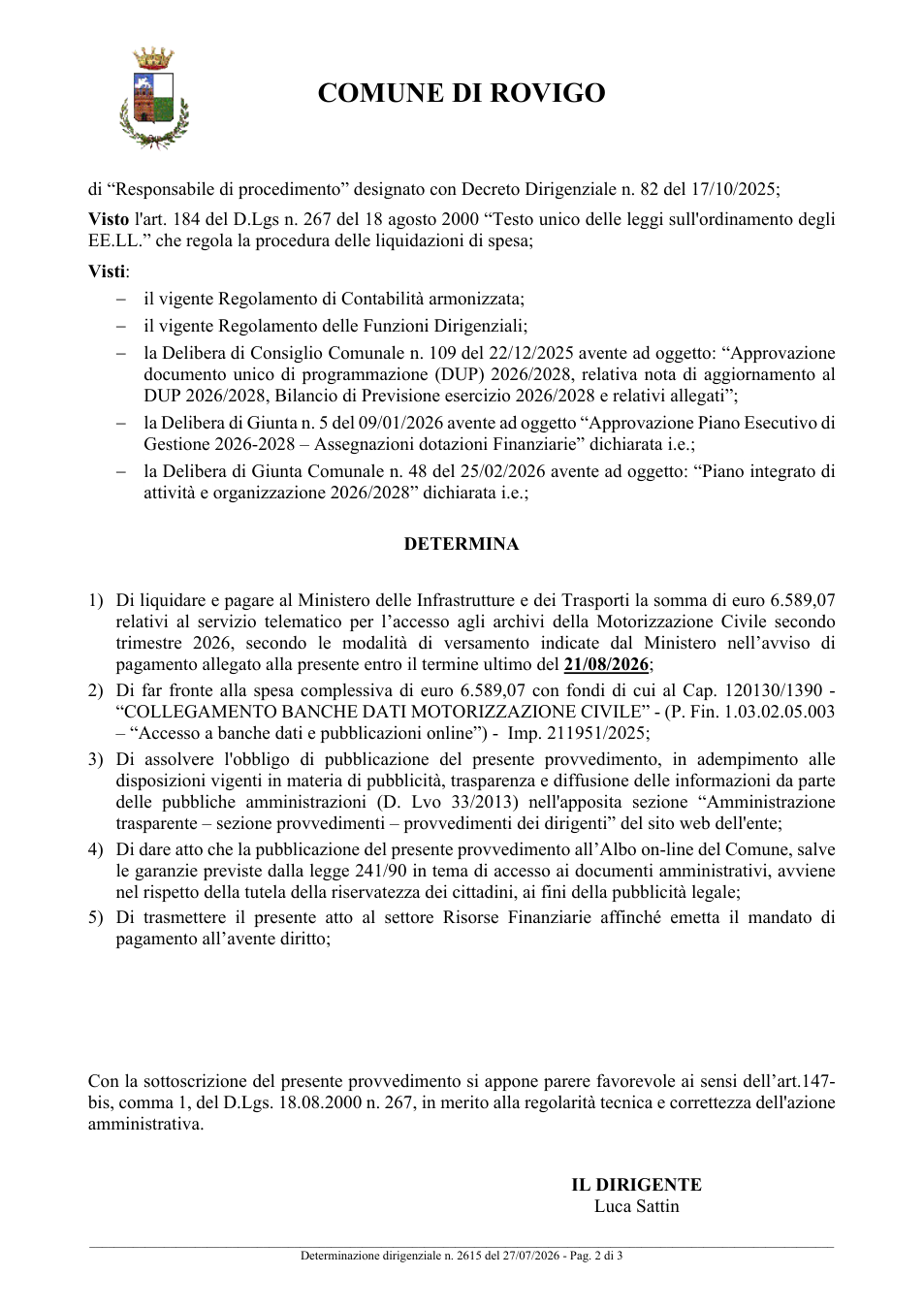 Pagina 2 del documento