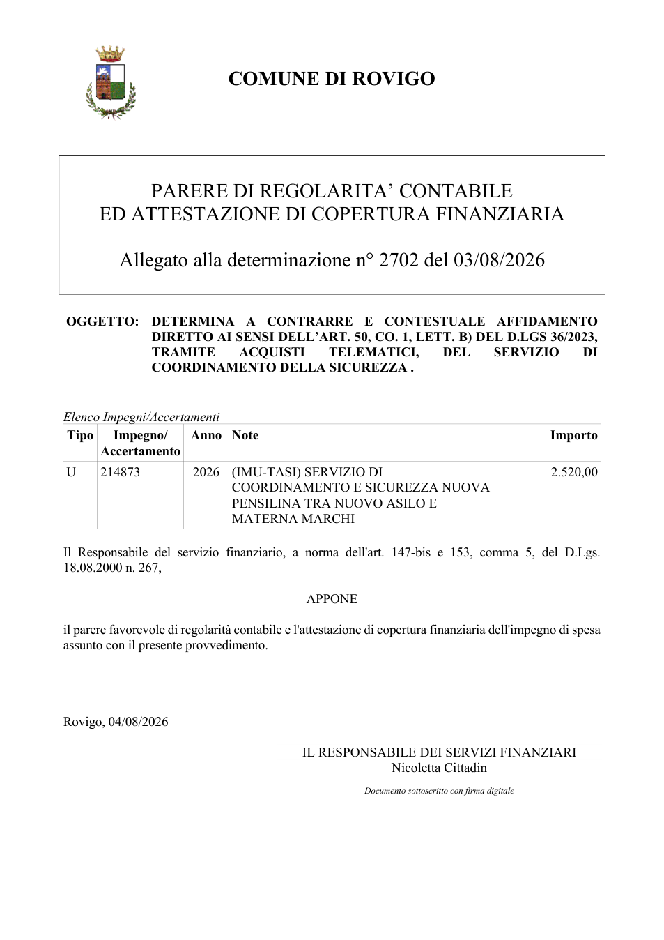 Pagina 1 del documento
