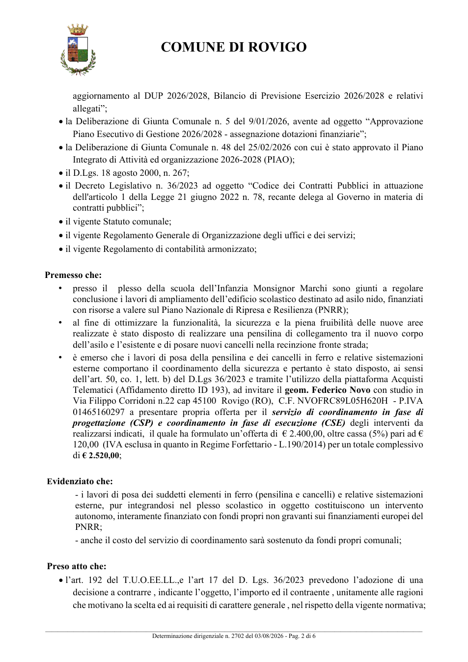 Pagina 2 del documento