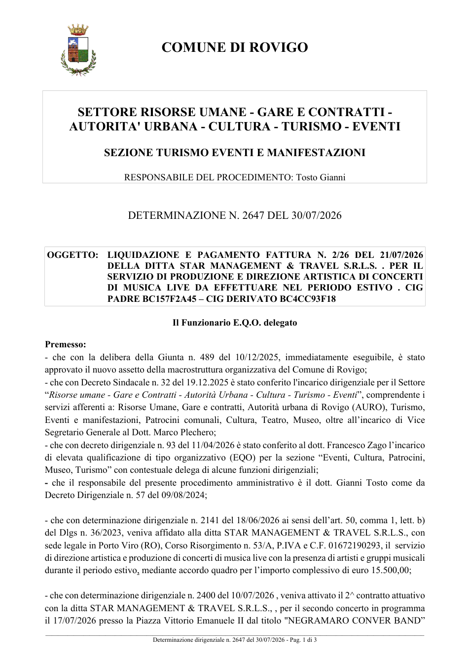 Pagina 1 del documento