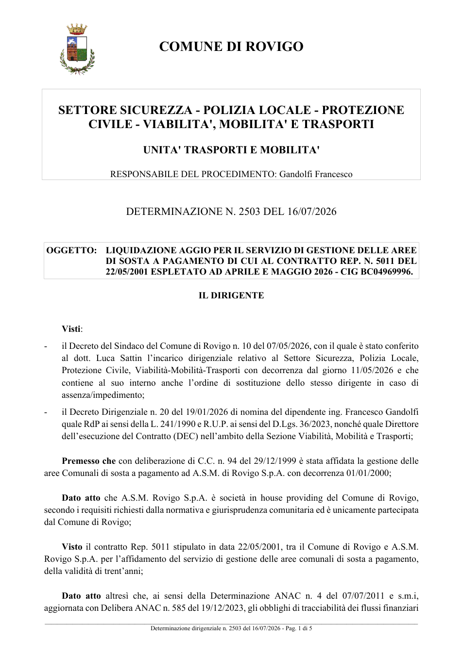 Pagina 1 del documento