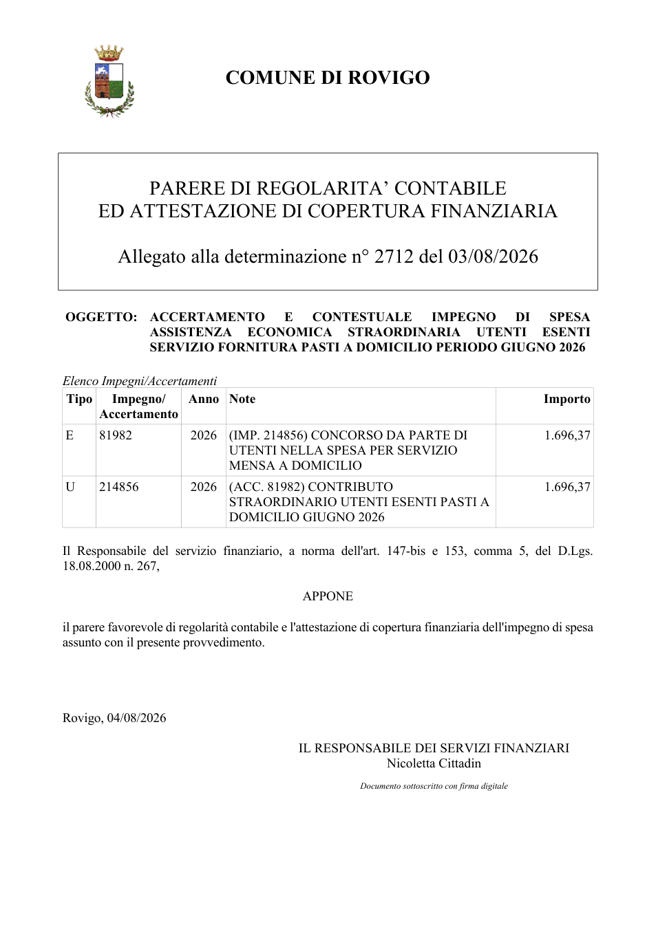 Pagina 1 del documento