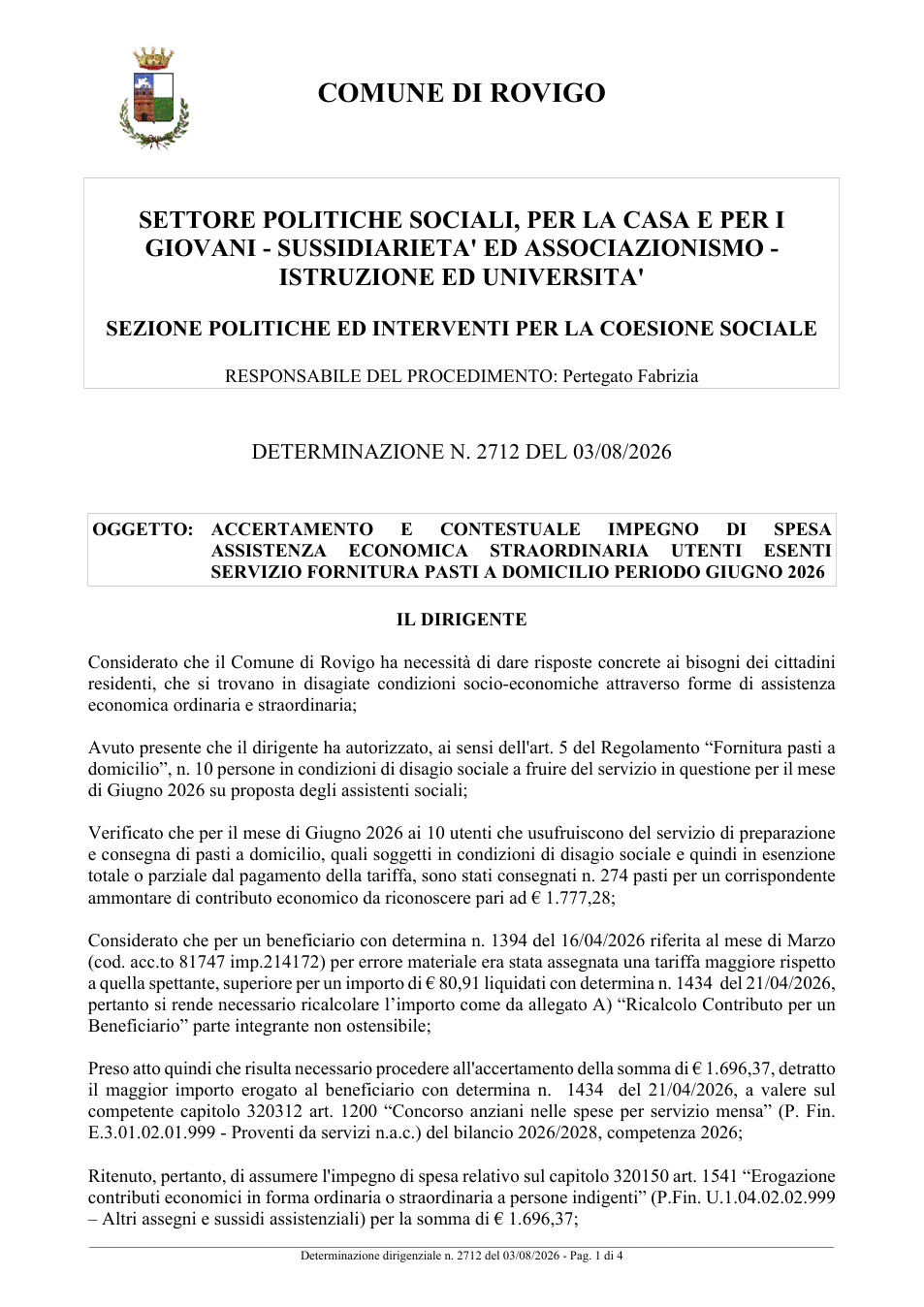 Pagina 1 del documento