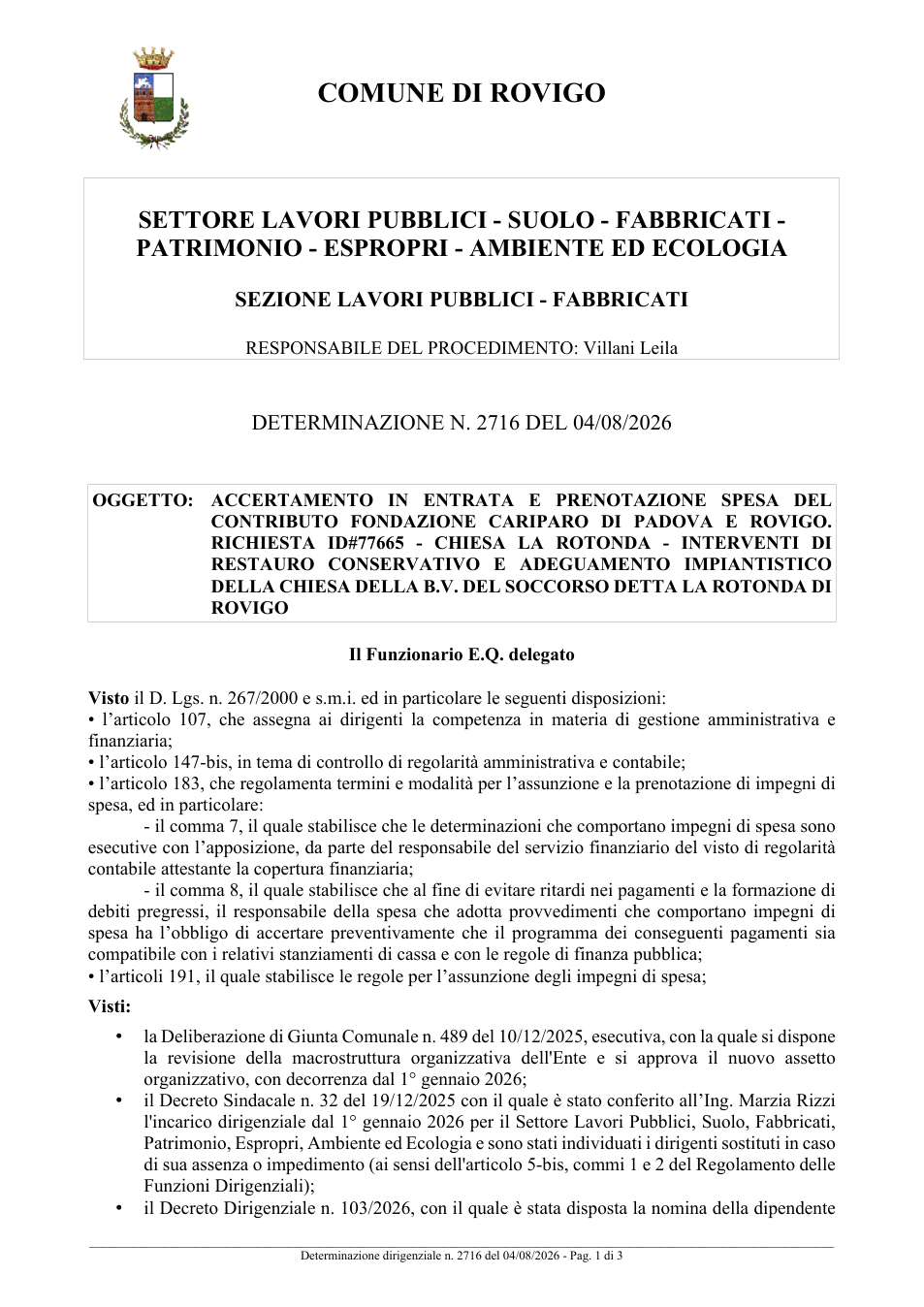 Pagina 1 del documento