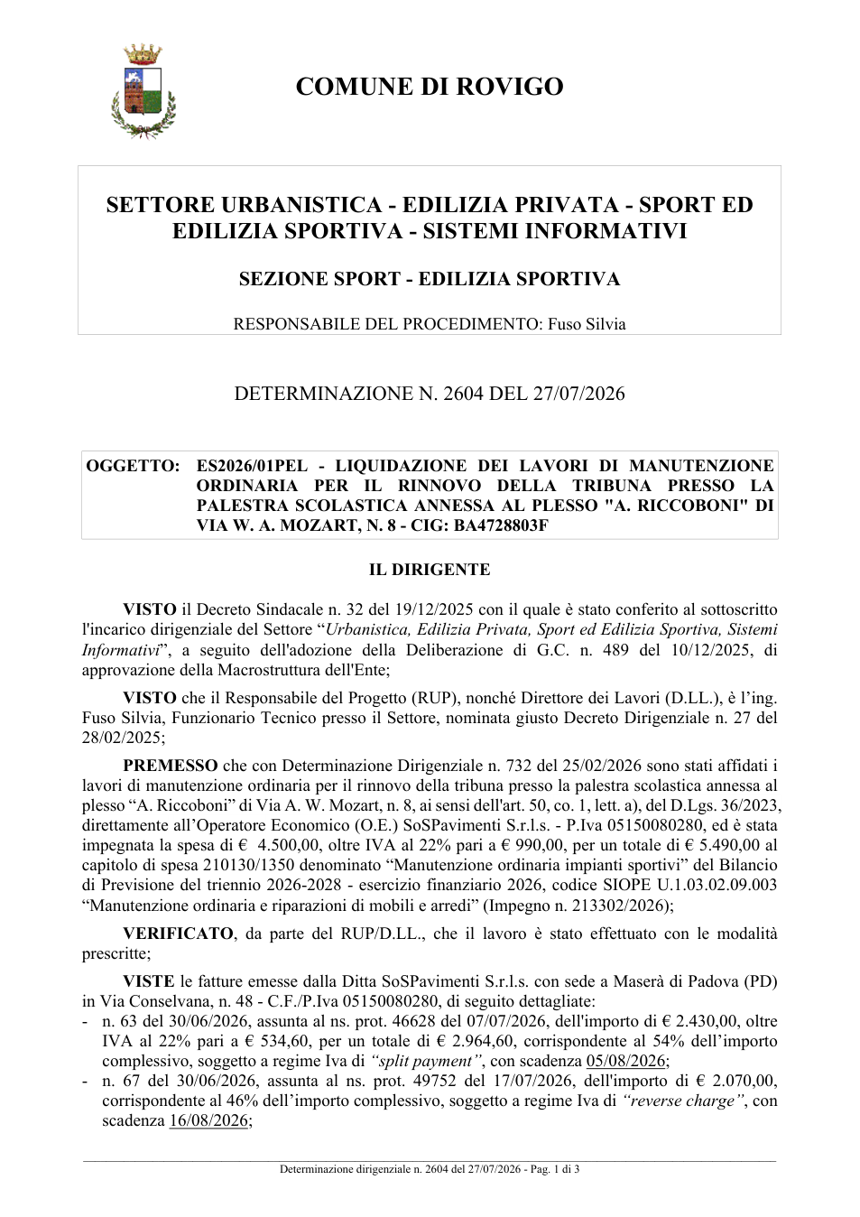 Pagina 1 del documento
