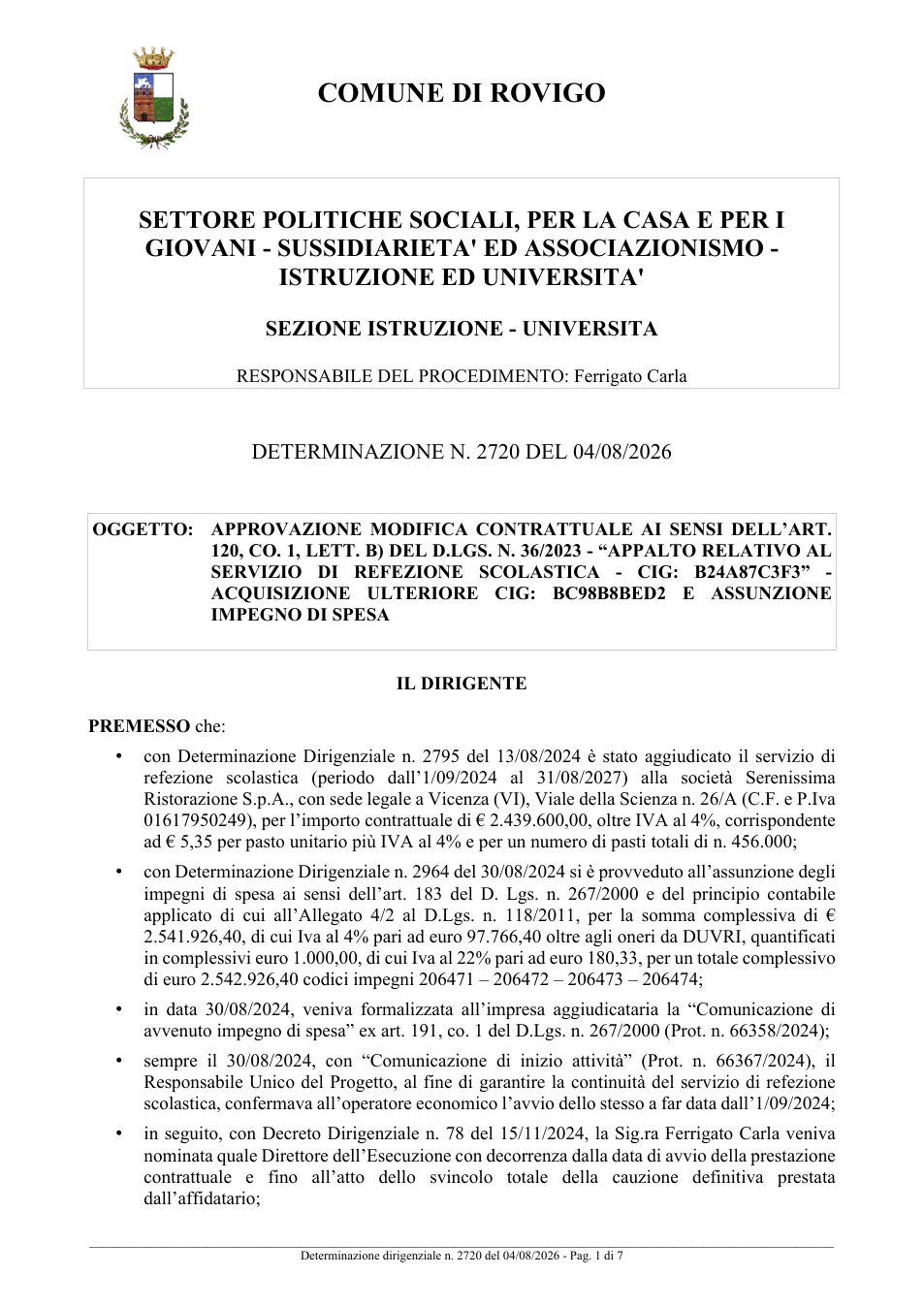 Pagina 1 del documento