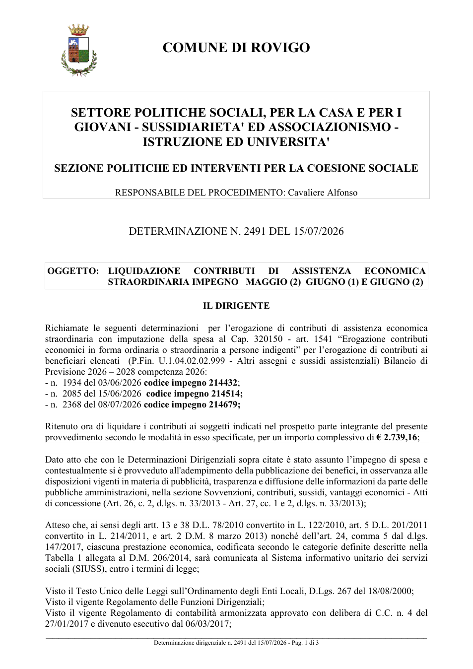 Pagina 1 del documento