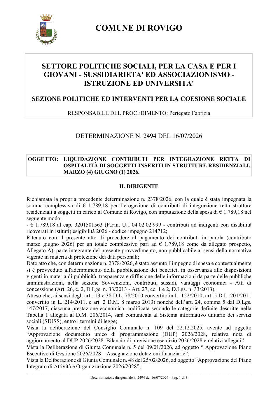 Pagina 1 del documento
