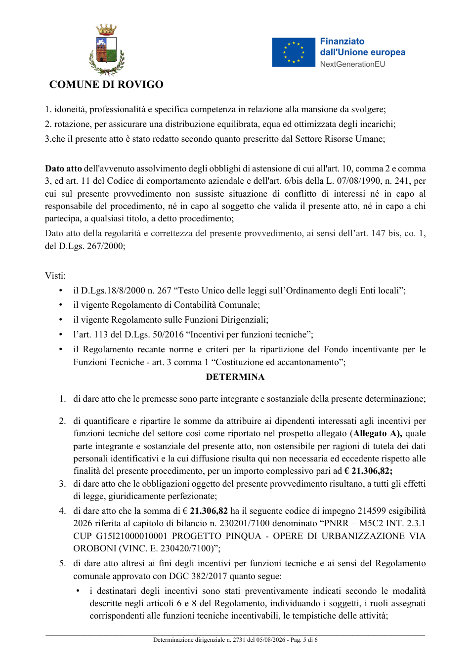 Pagina 5 del documento