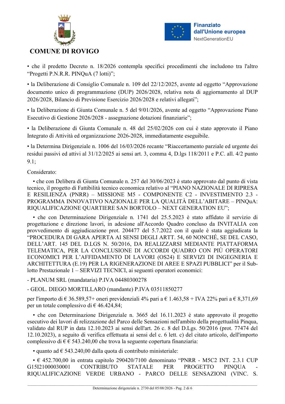 Pagina 2 del documento