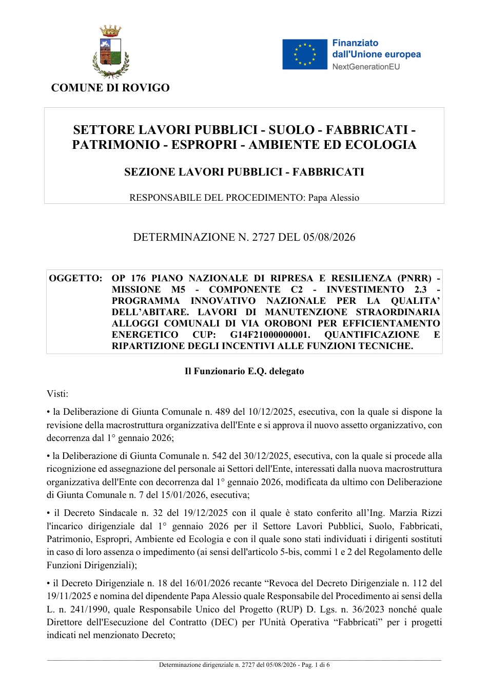 Pagina 1 del documento