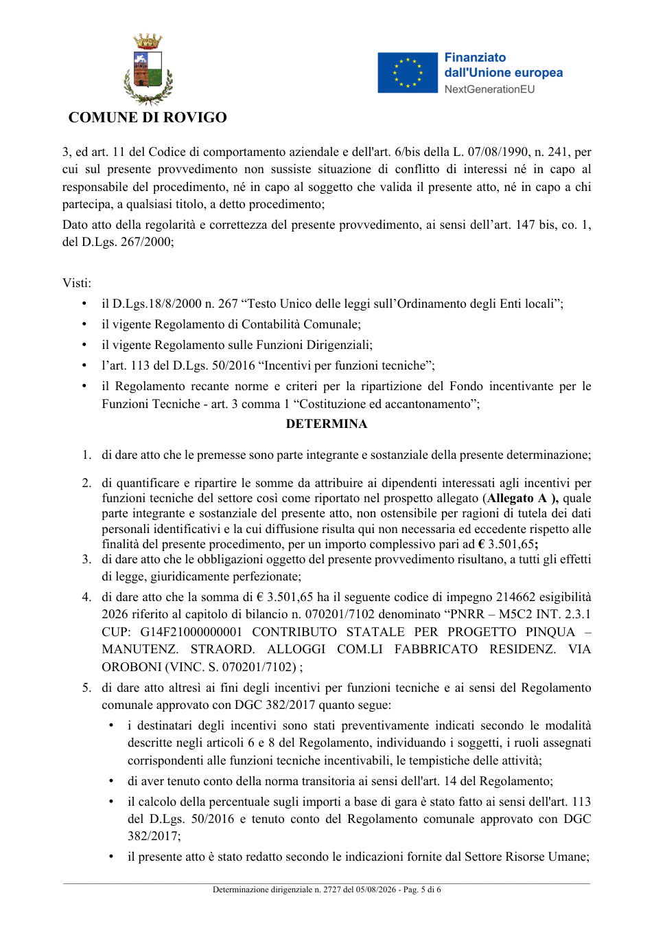 Pagina 5 del documento