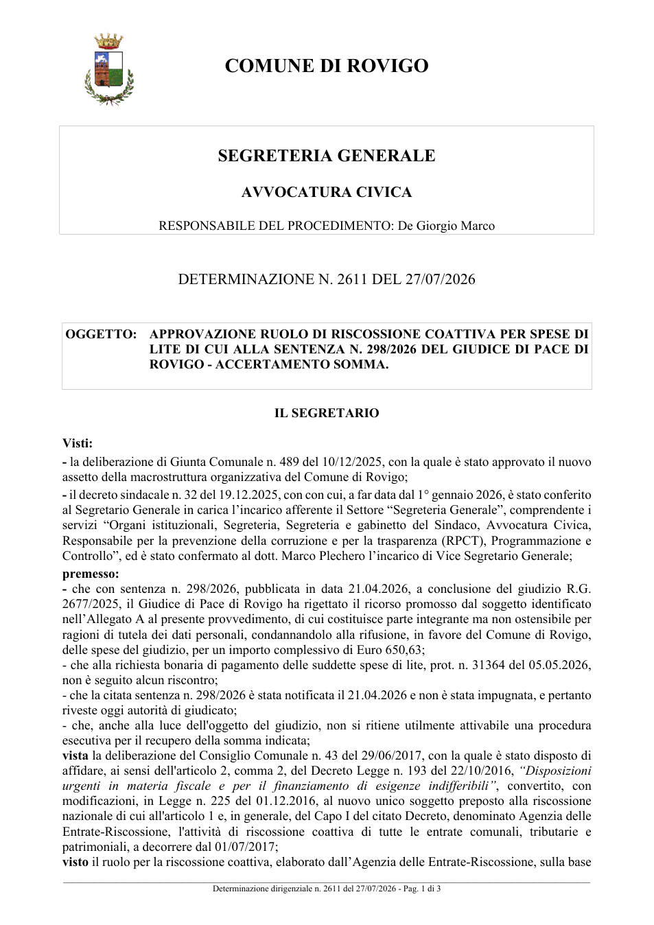 Pagina 1 del documento