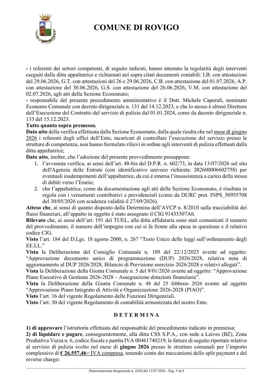 Pagina 5 del documento