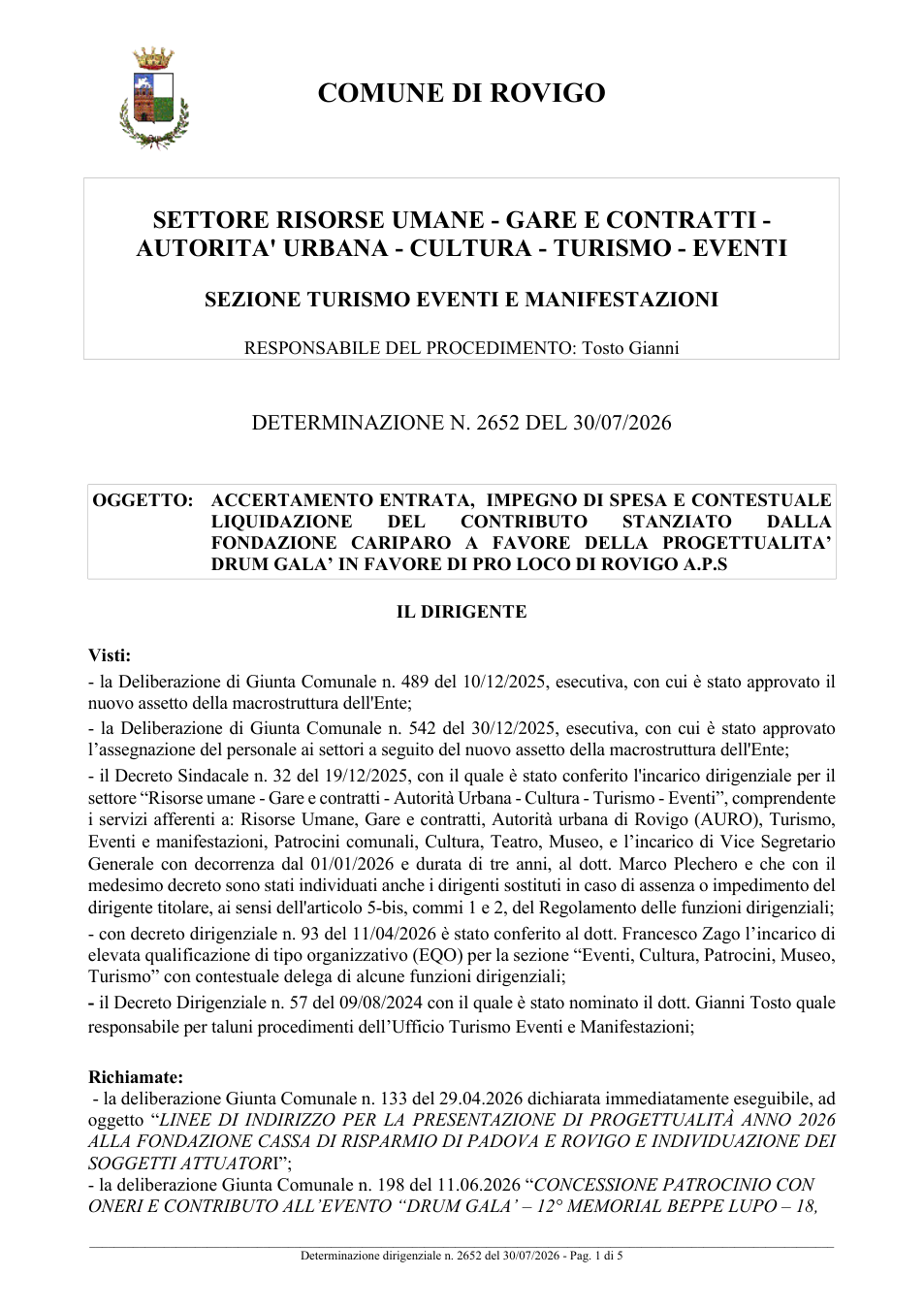 Pagina 1 del documento