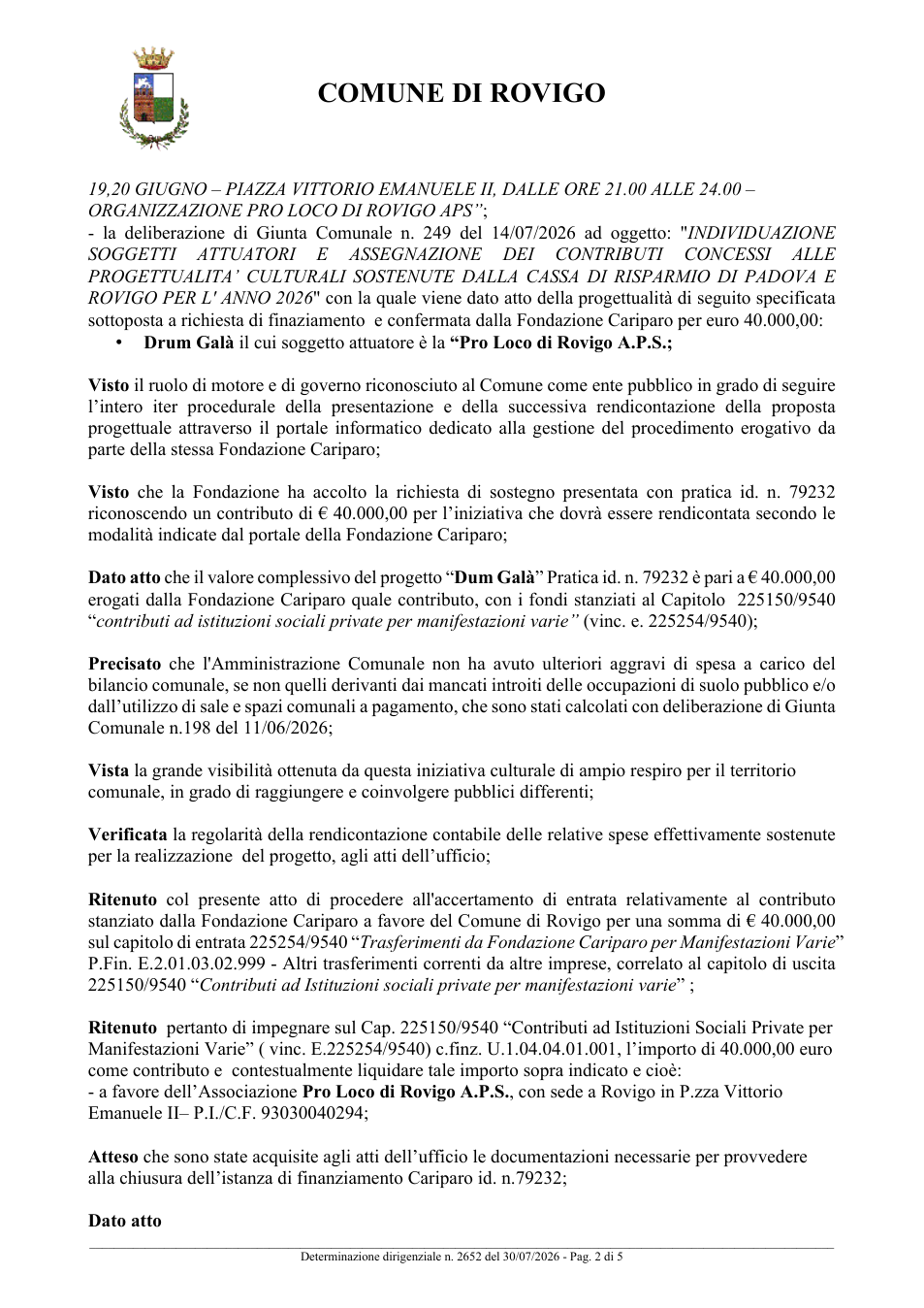 Pagina 2 del documento