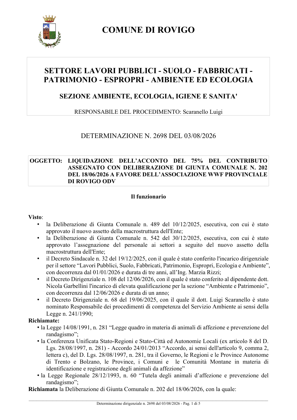 Pagina 1 del documento