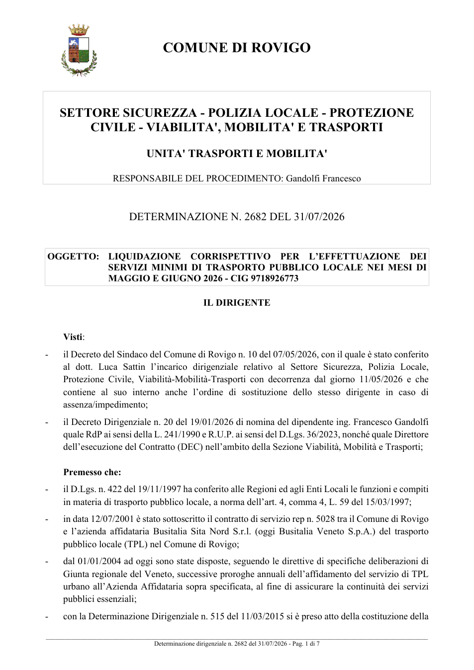 Pagina 1 del documento