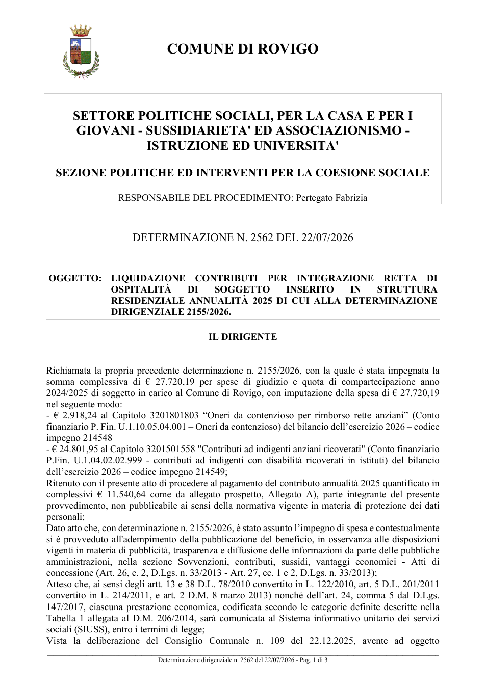 Pagina 1 del documento