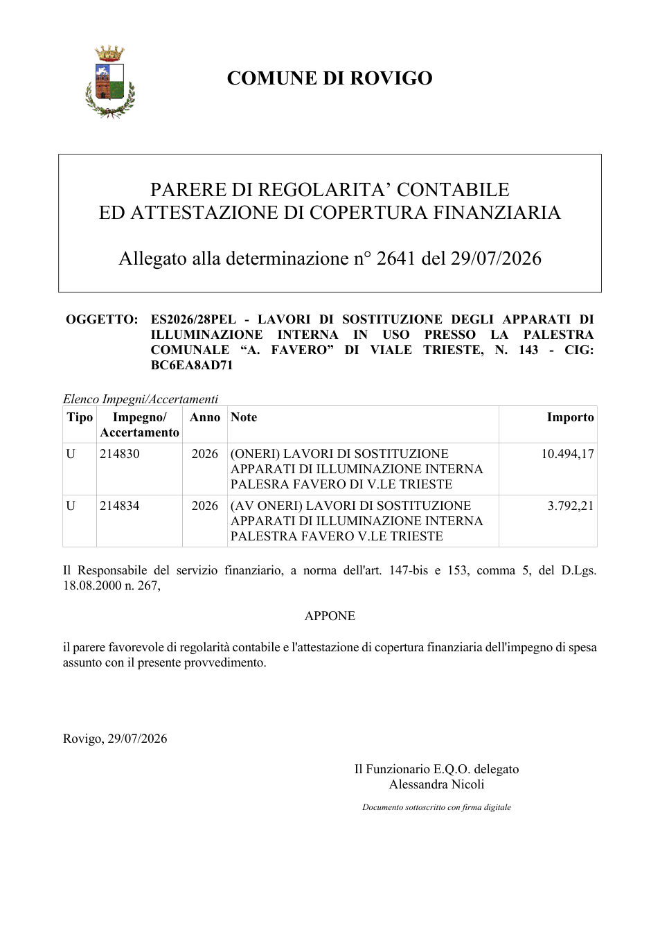 Pagina 1 del documento