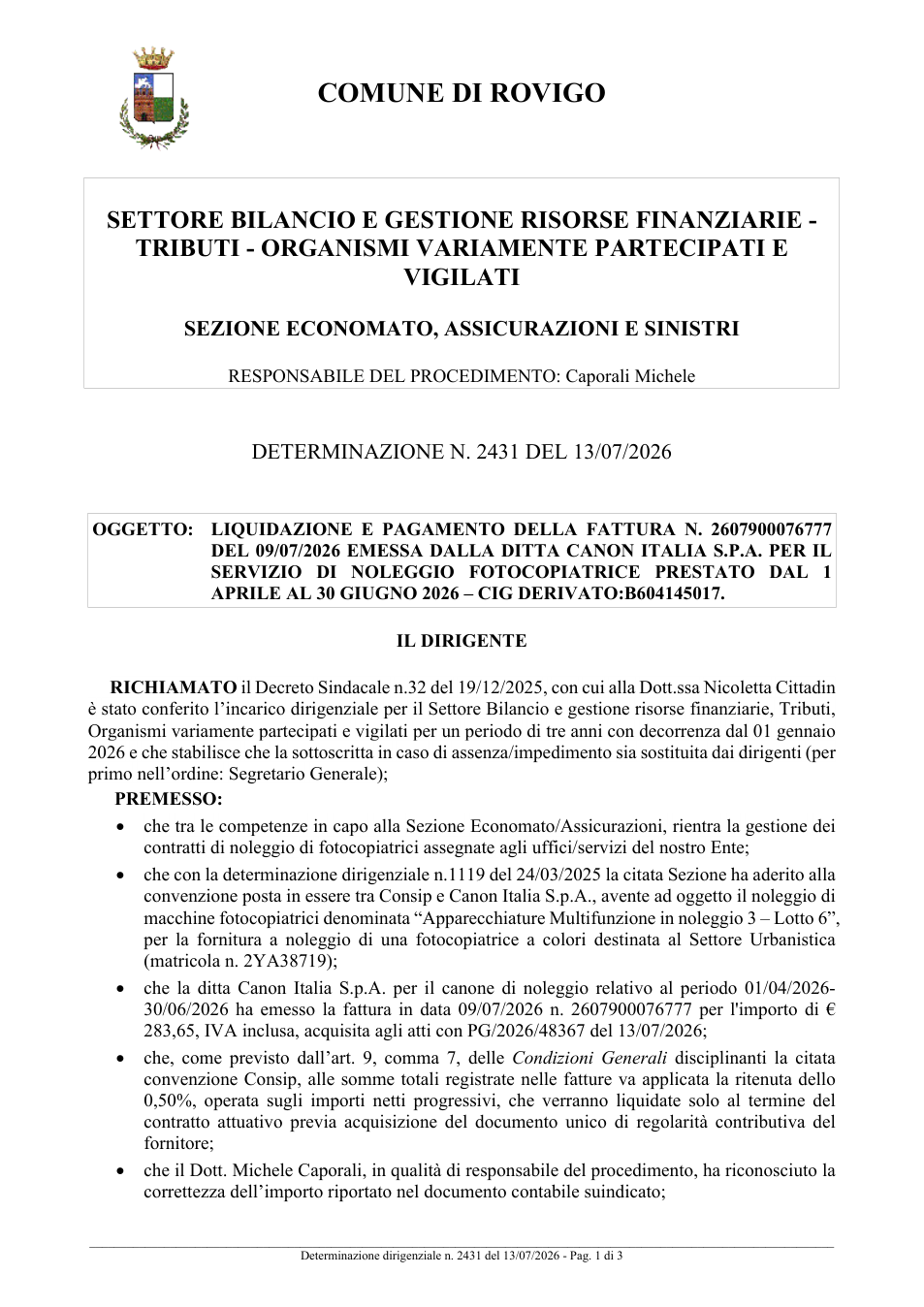 Pagina 1 del documento