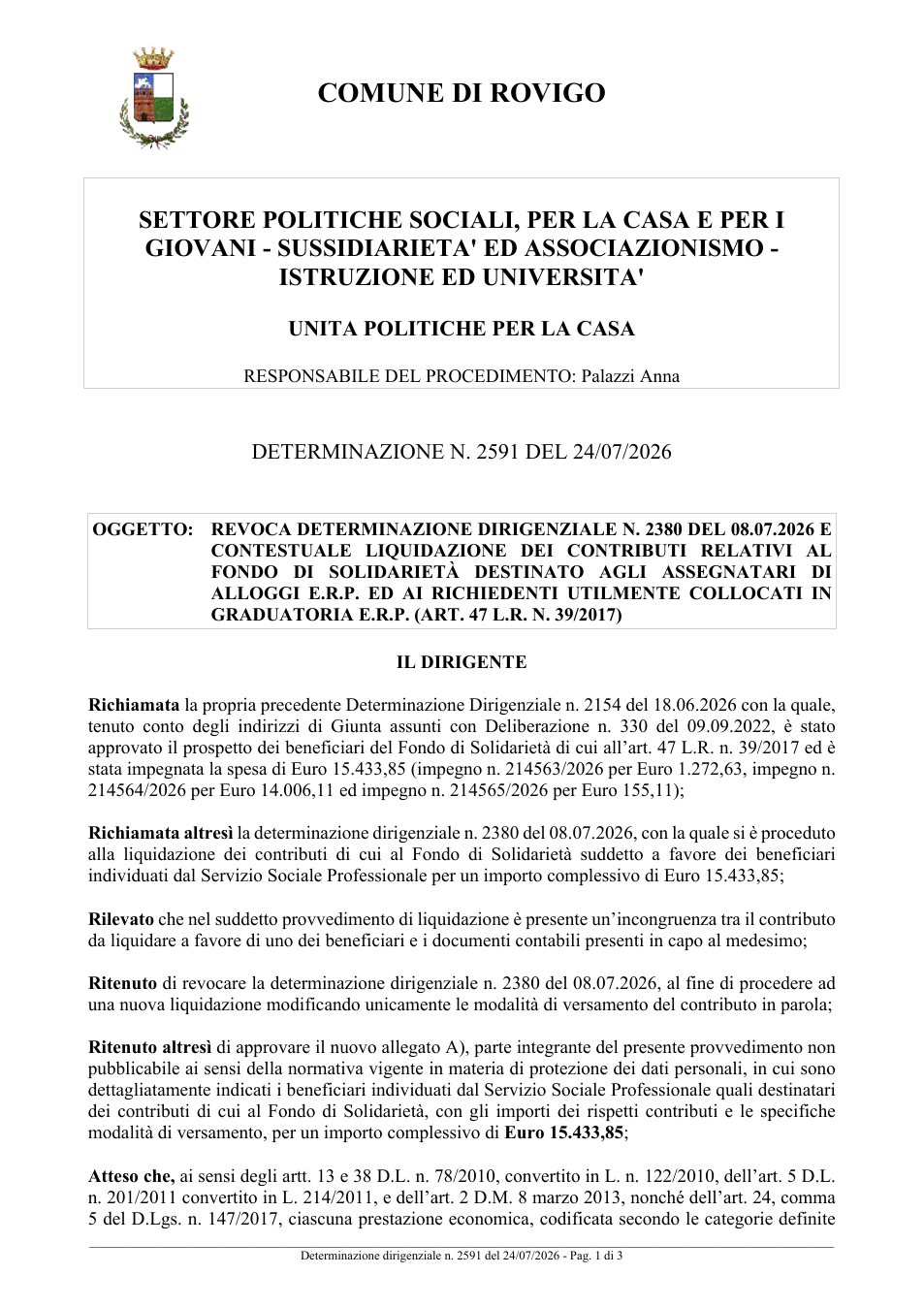 Pagina 1 del documento