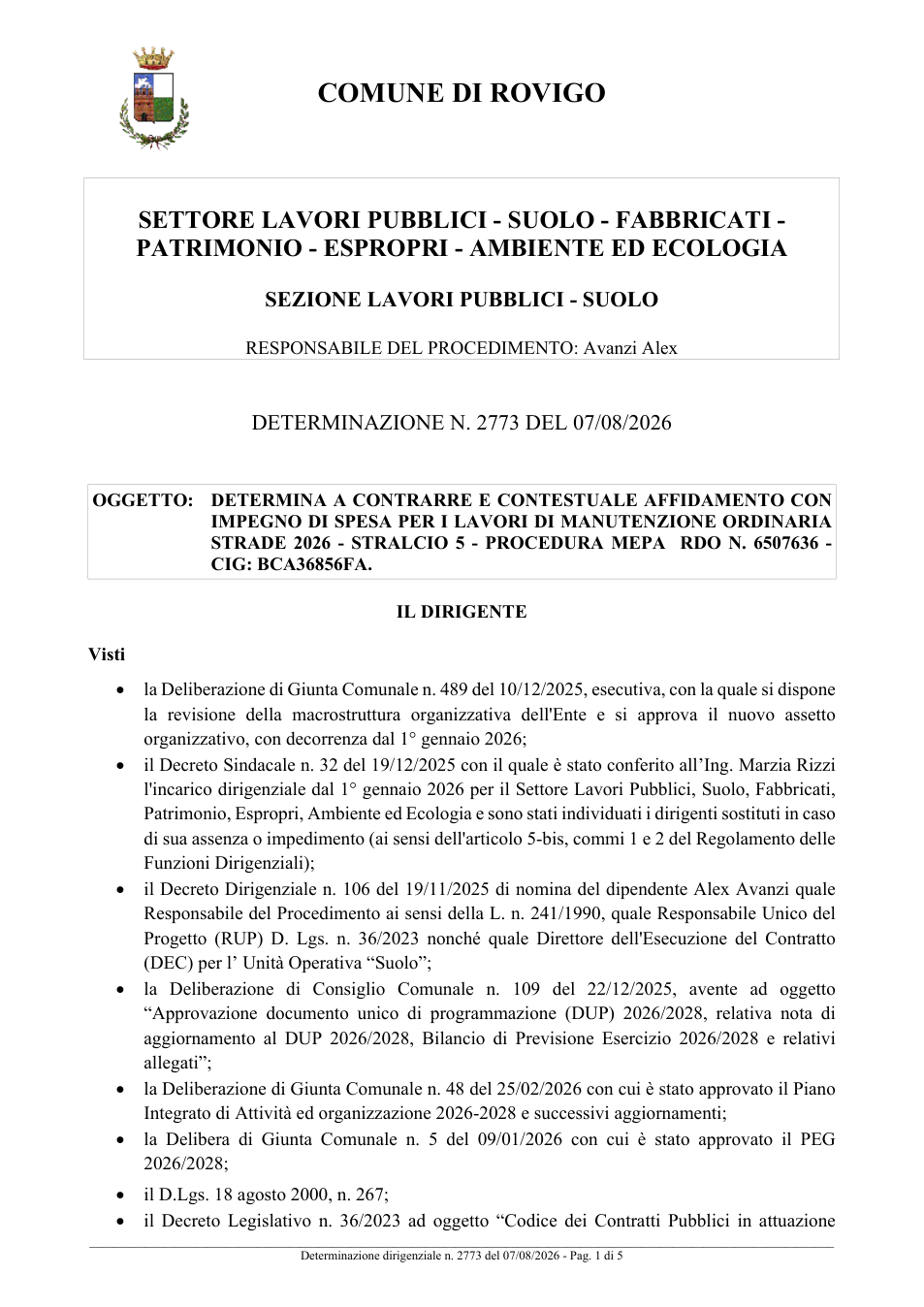 Pagina 1 del documento