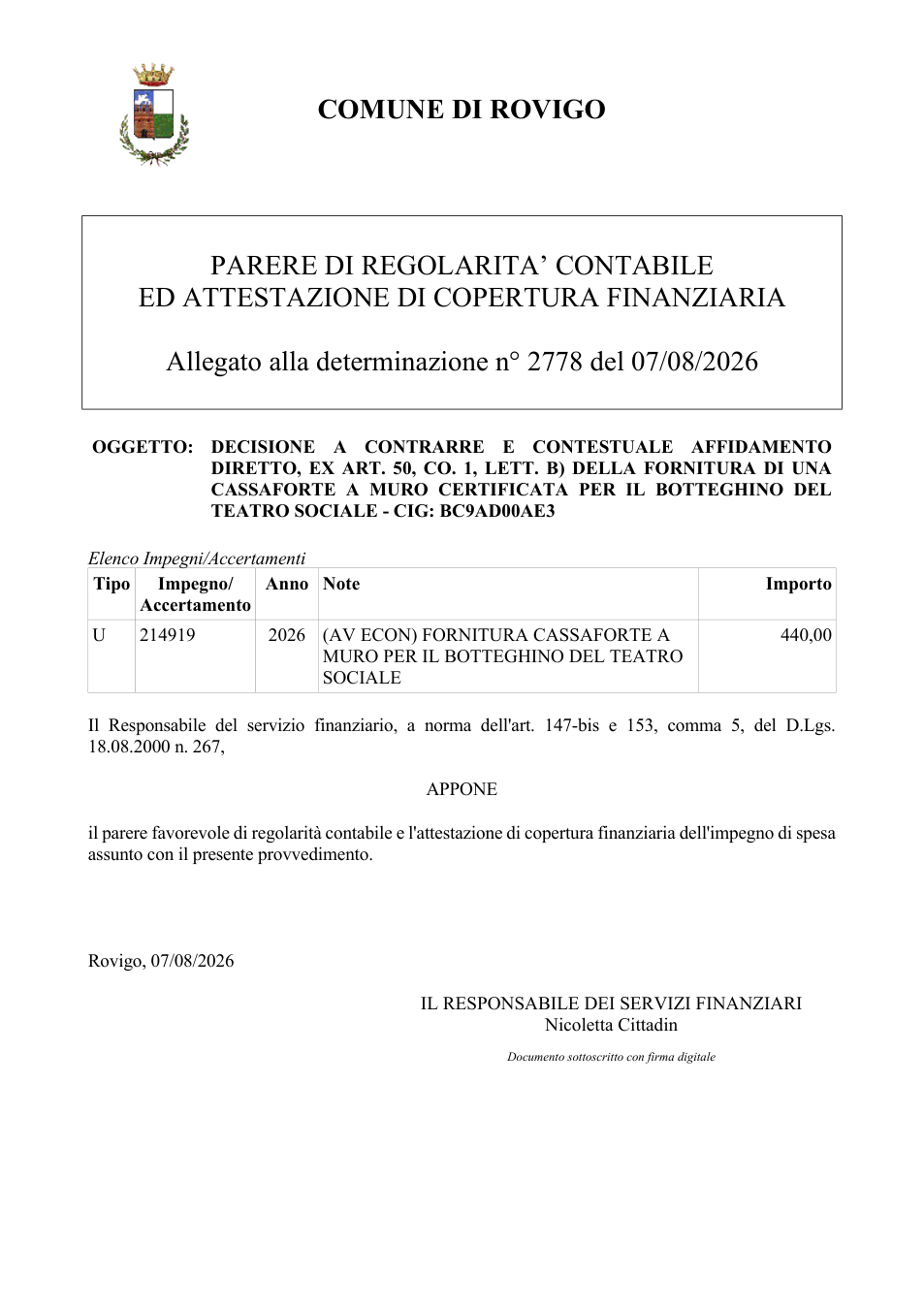 Pagina 1 del documento