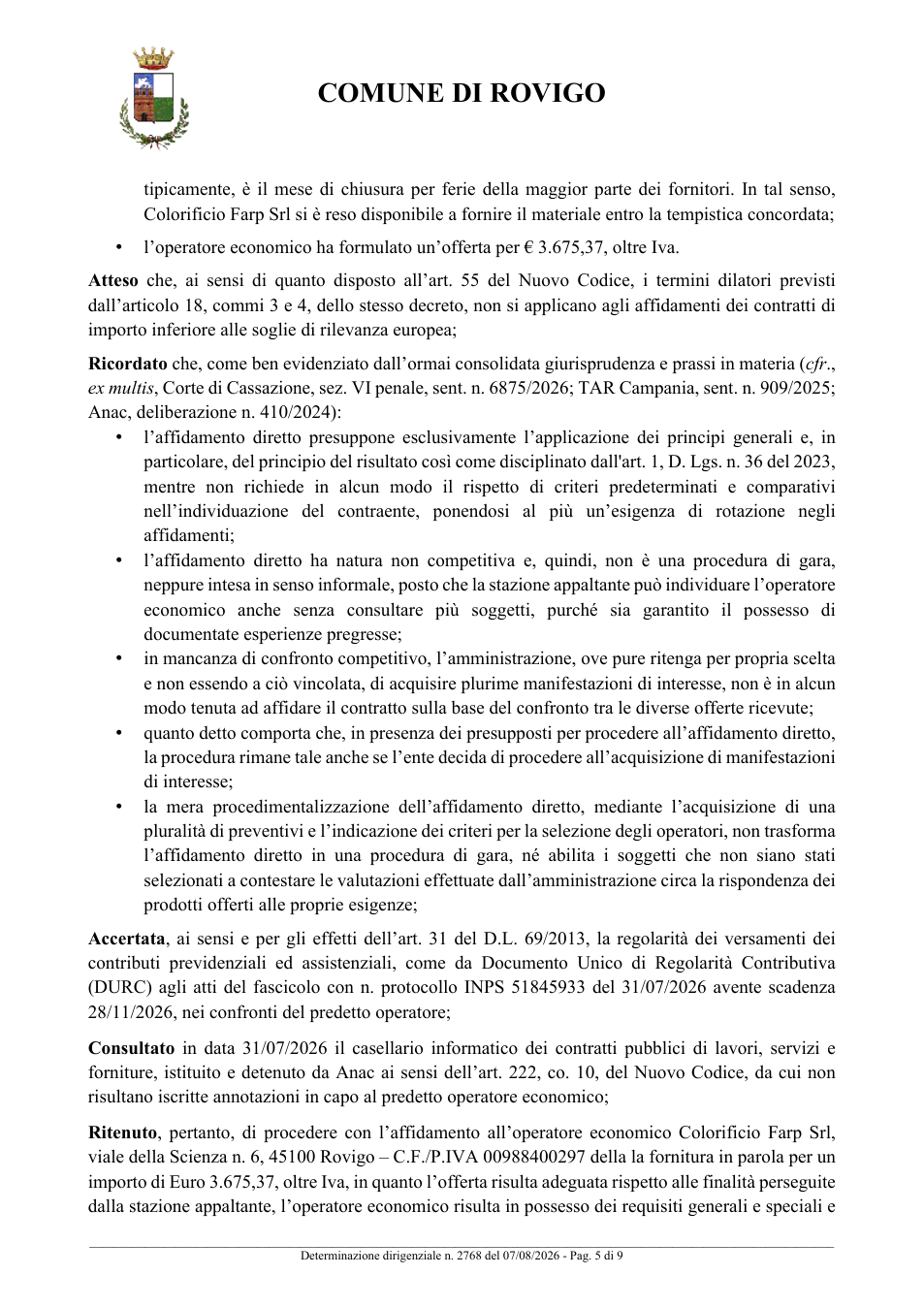 Pagina 5 del documento