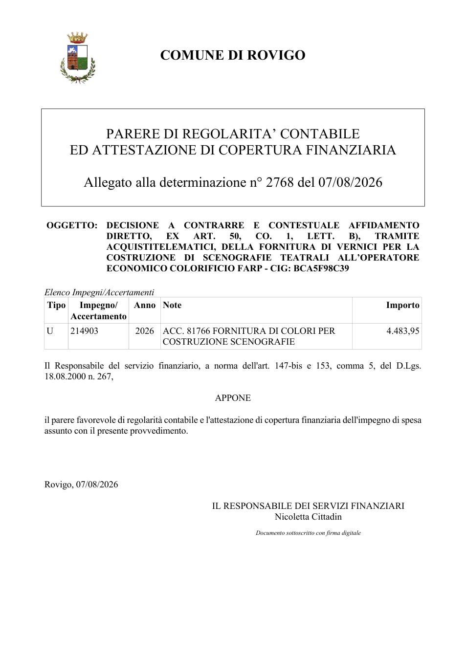 Pagina 1 del documento
