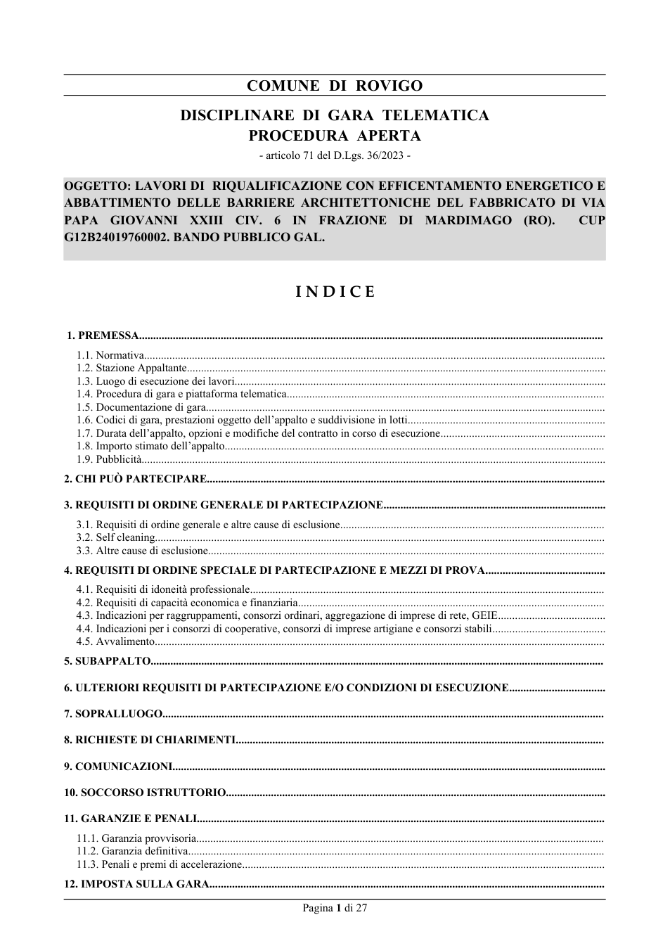 Pagina 1 del documento