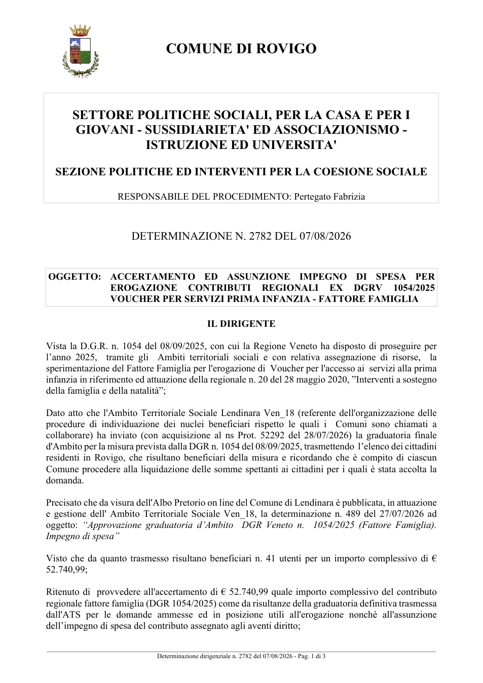Pagina 1 del documento