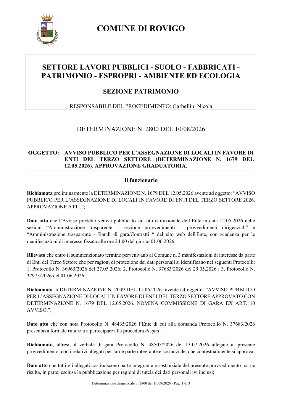 Pagina 1 del documento