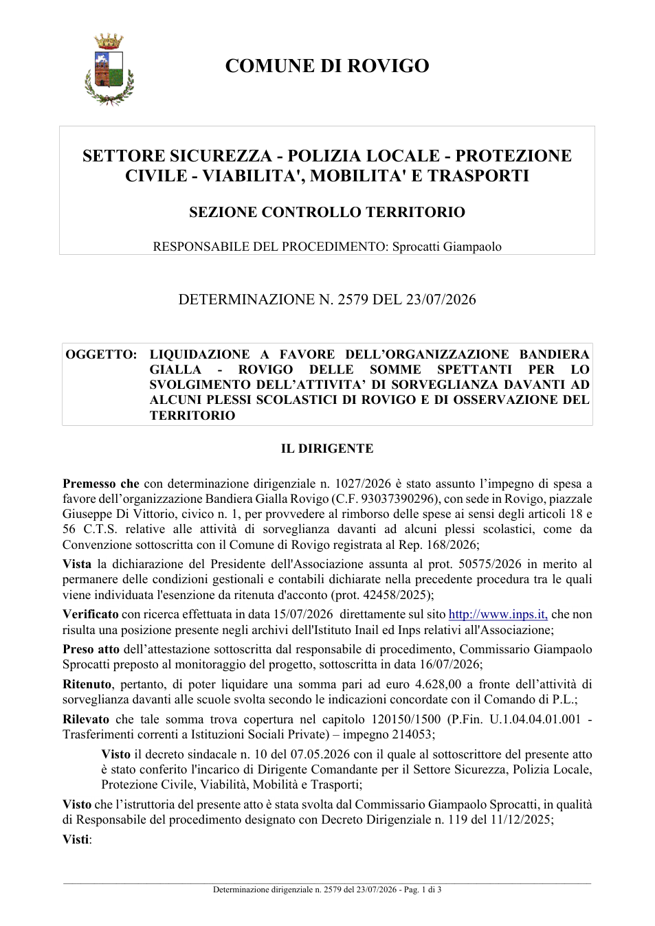 Pagina 1 del documento