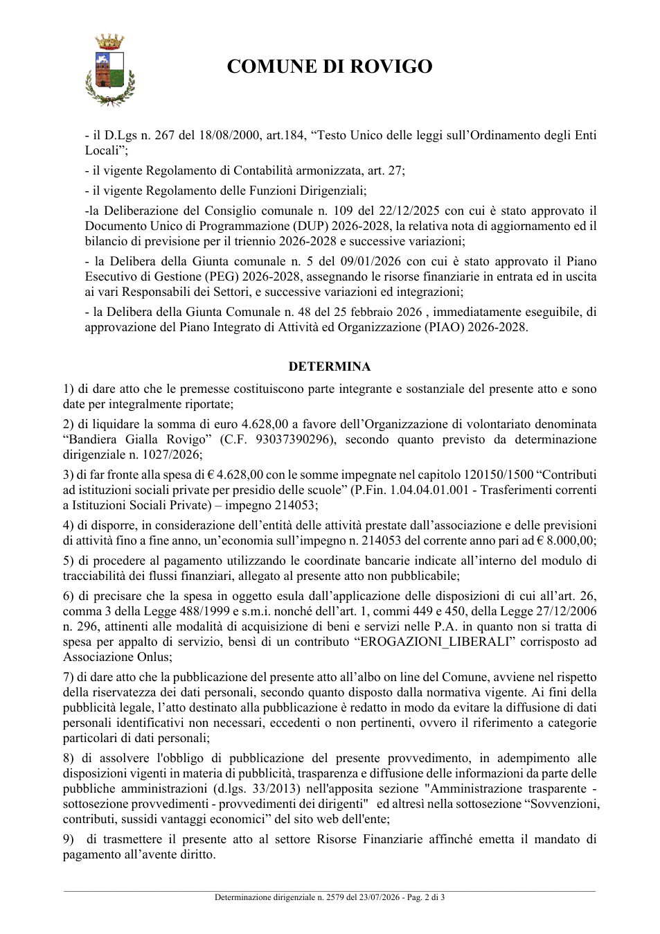 Pagina 2 del documento