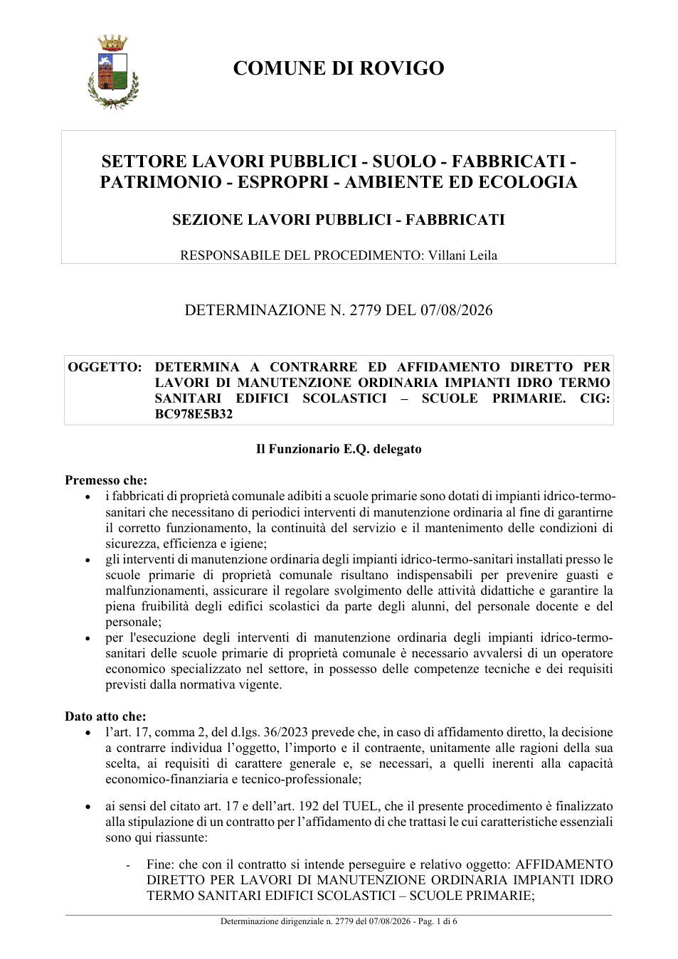 Pagina 1 del documento