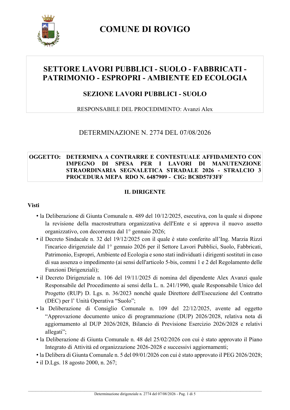 Pagina 1 del documento
