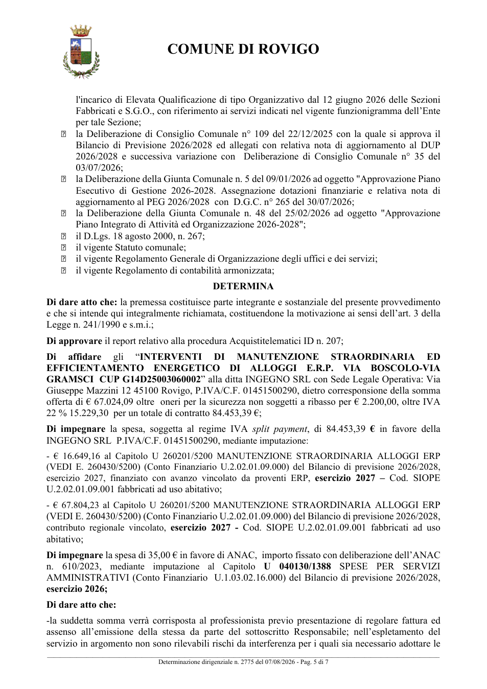 Pagina 5 del documento