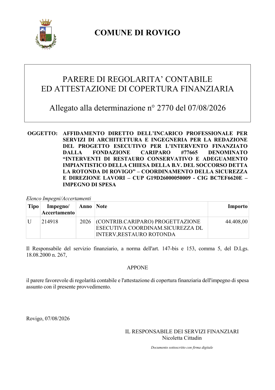 Pagina 1 del documento