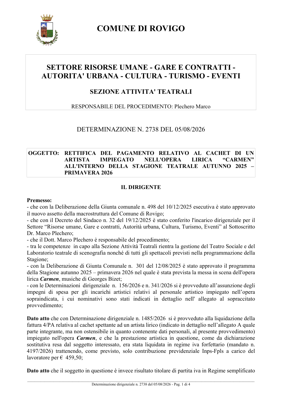 Pagina 1 del documento