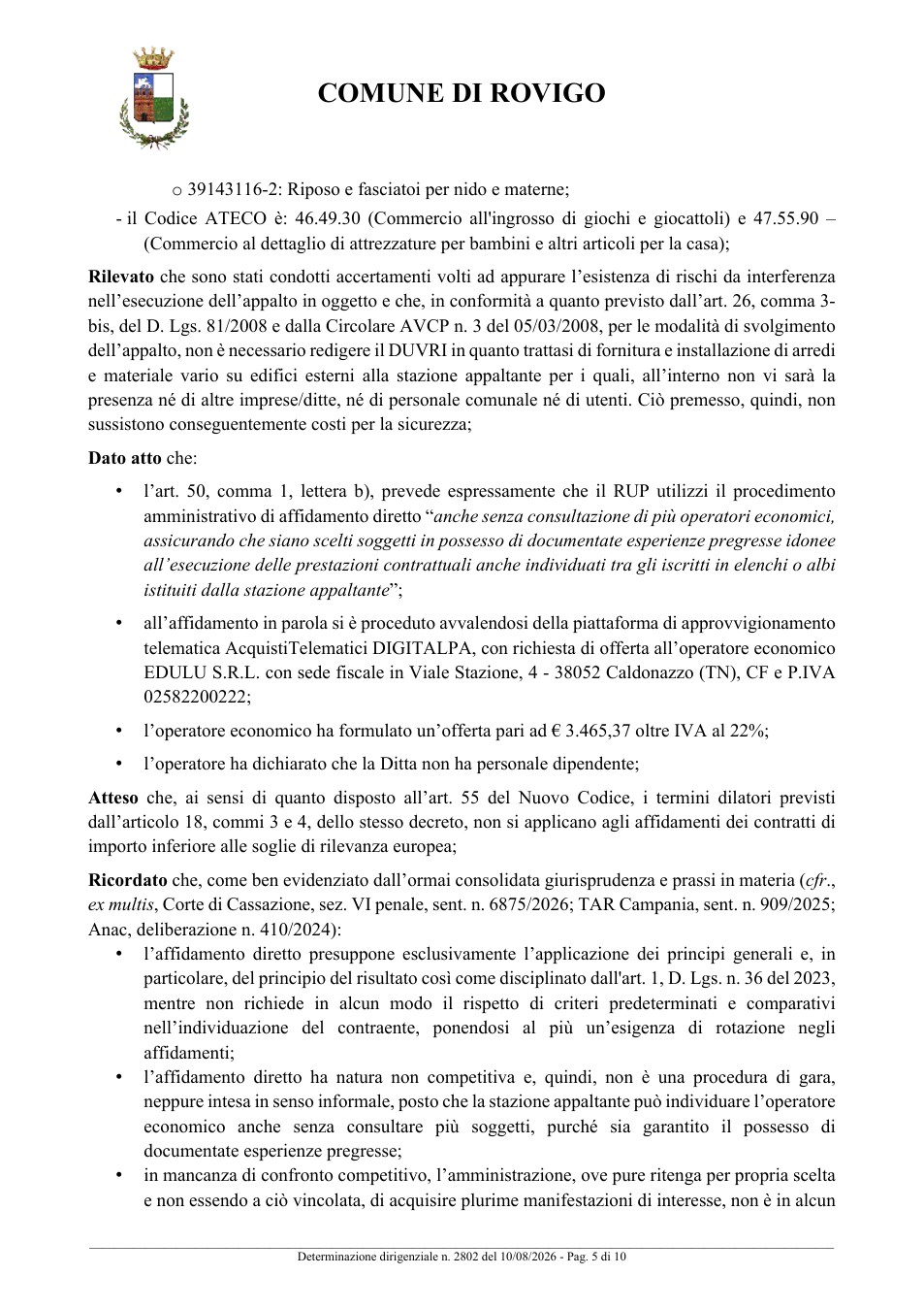 Pagina 5 del documento