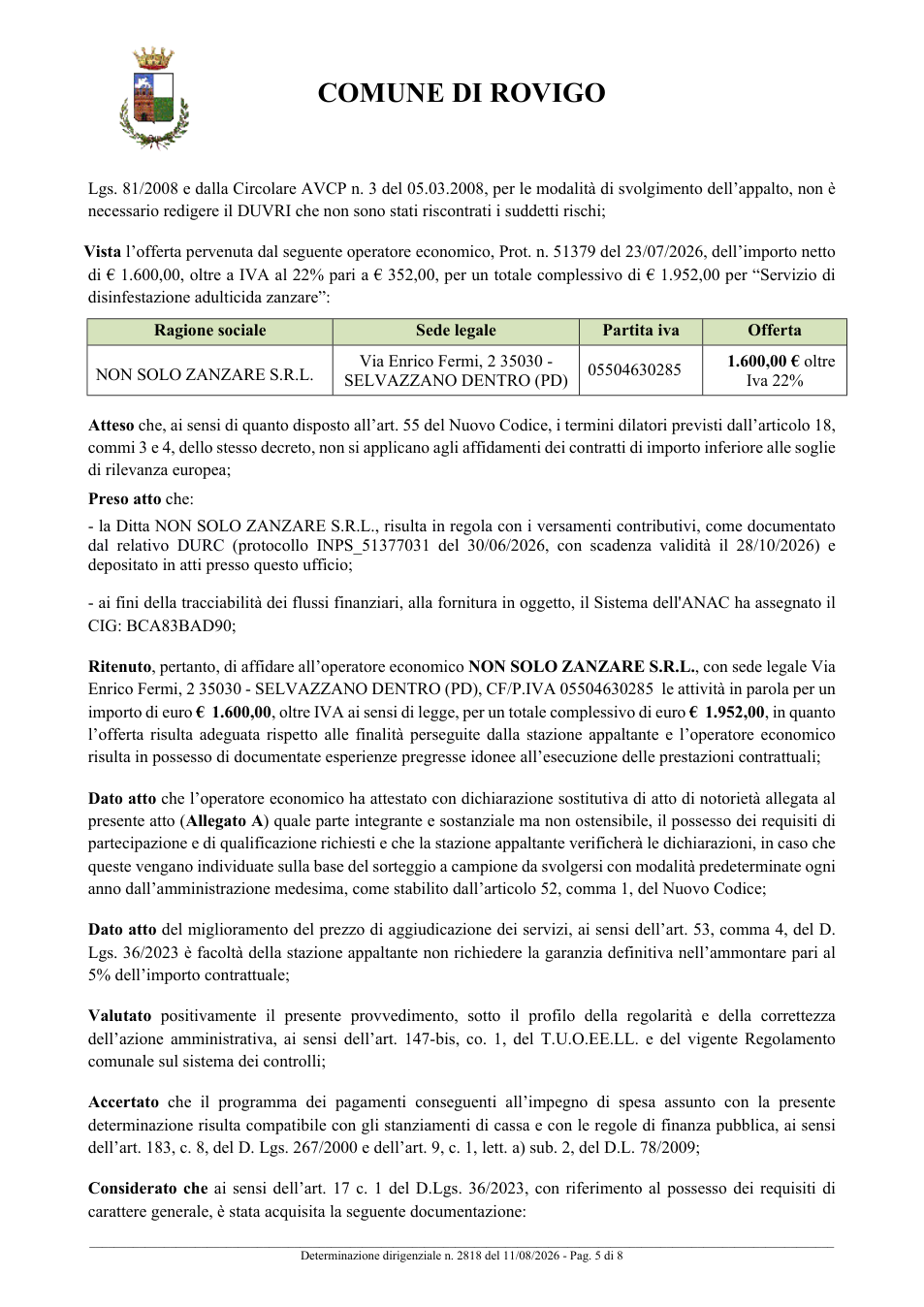 Pagina 5 del documento