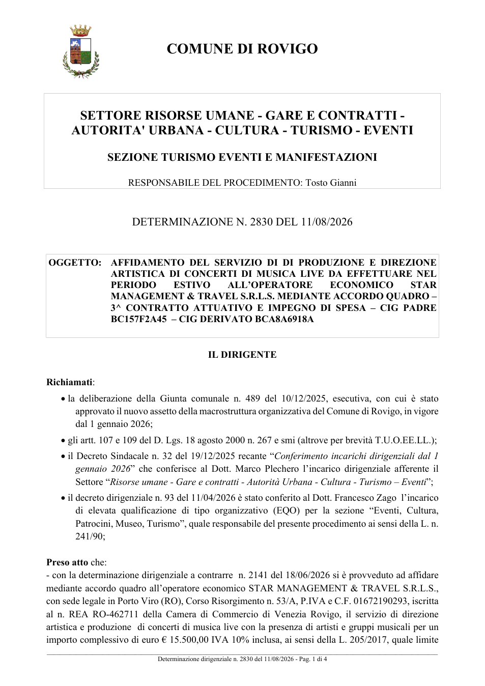 Pagina 1 del documento