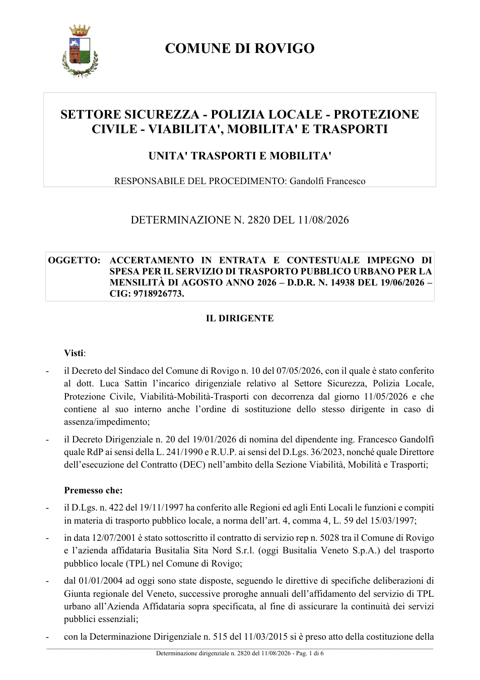 Pagina 1 del documento