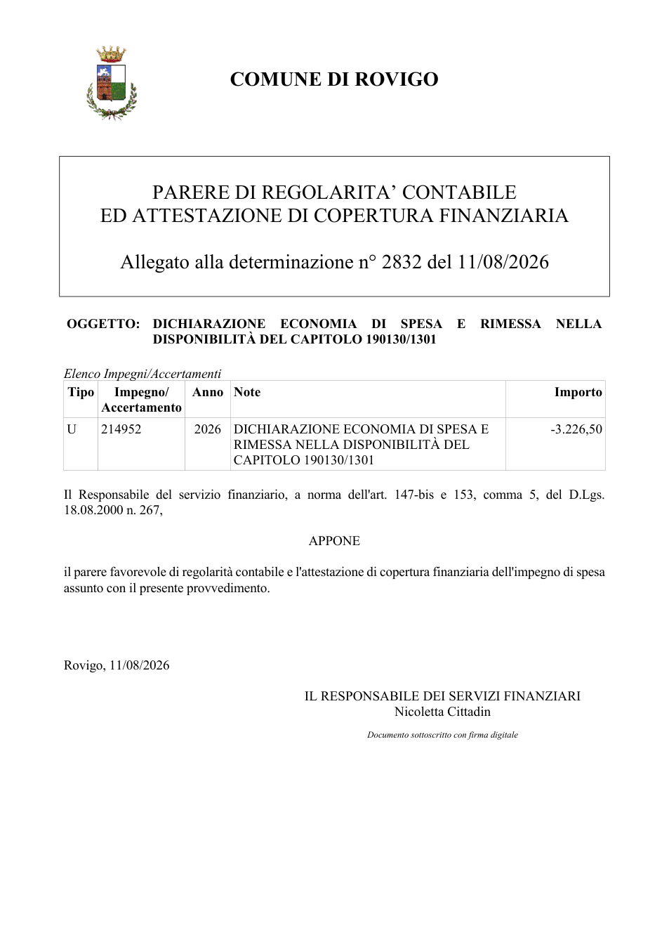 Pagina 1 del documento