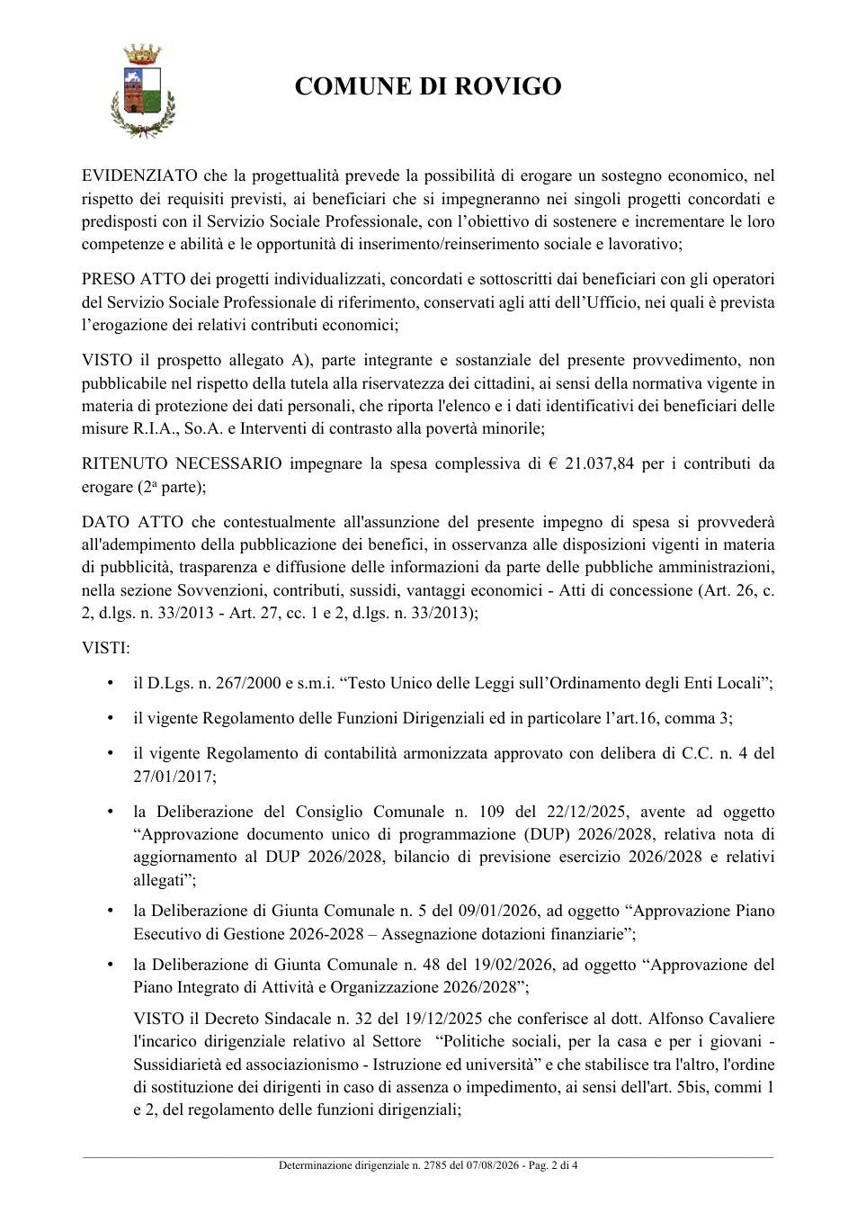 Pagina 2 del documento