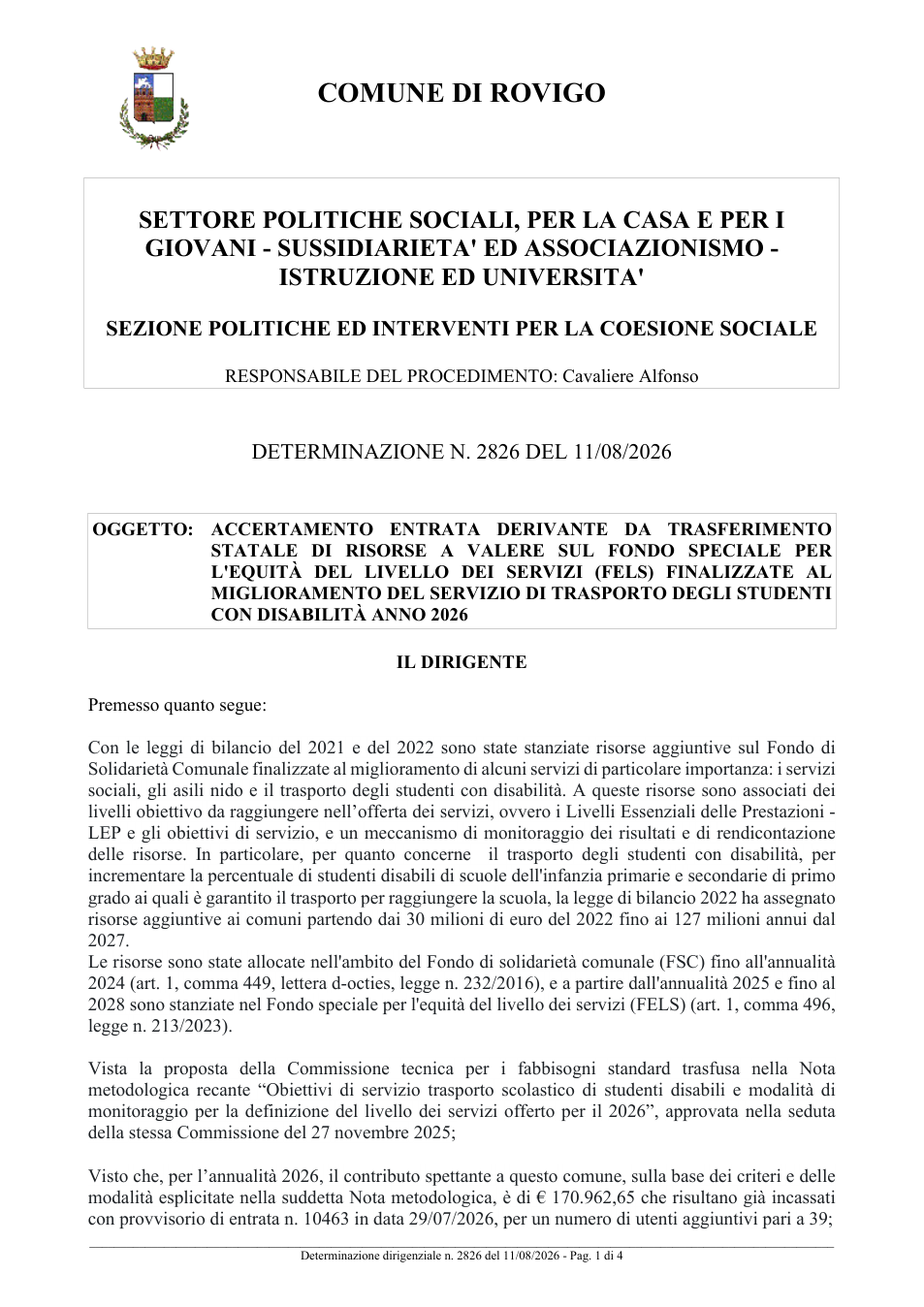 Pagina 1 del documento