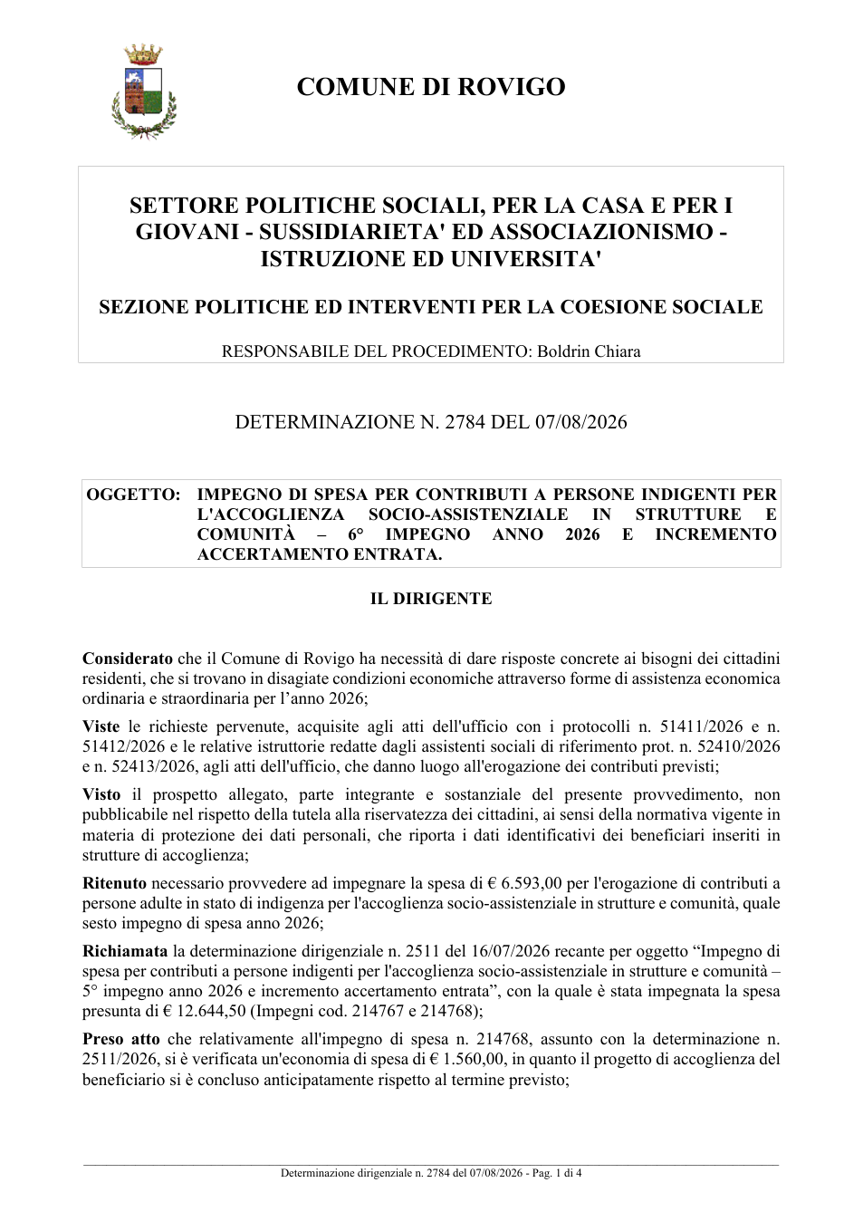 Pagina 1 del documento