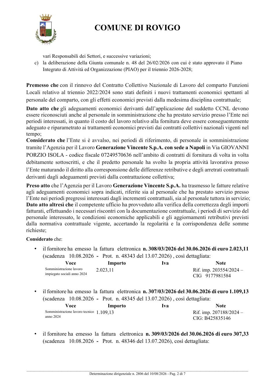 Pagina 2 del documento