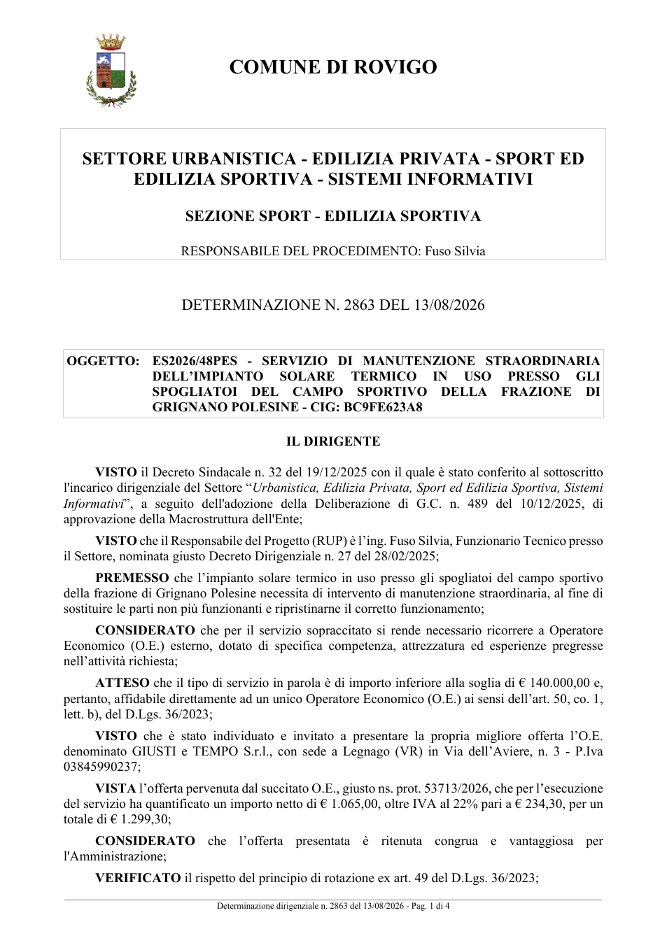 Pagina 1 del documento